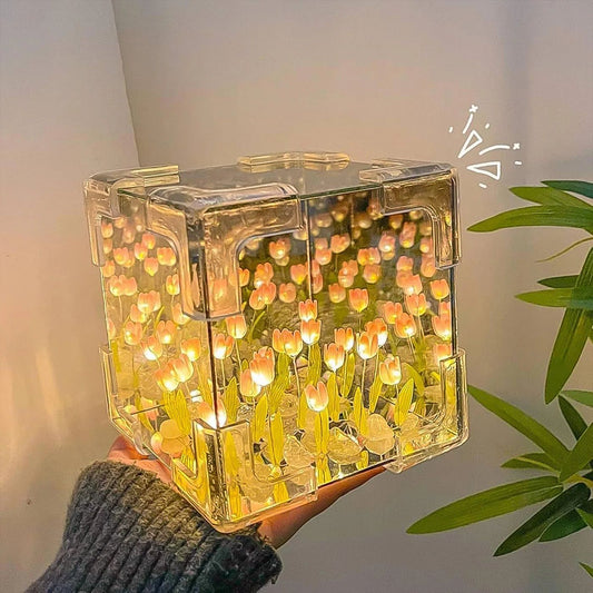 DIY Tulip night lamp